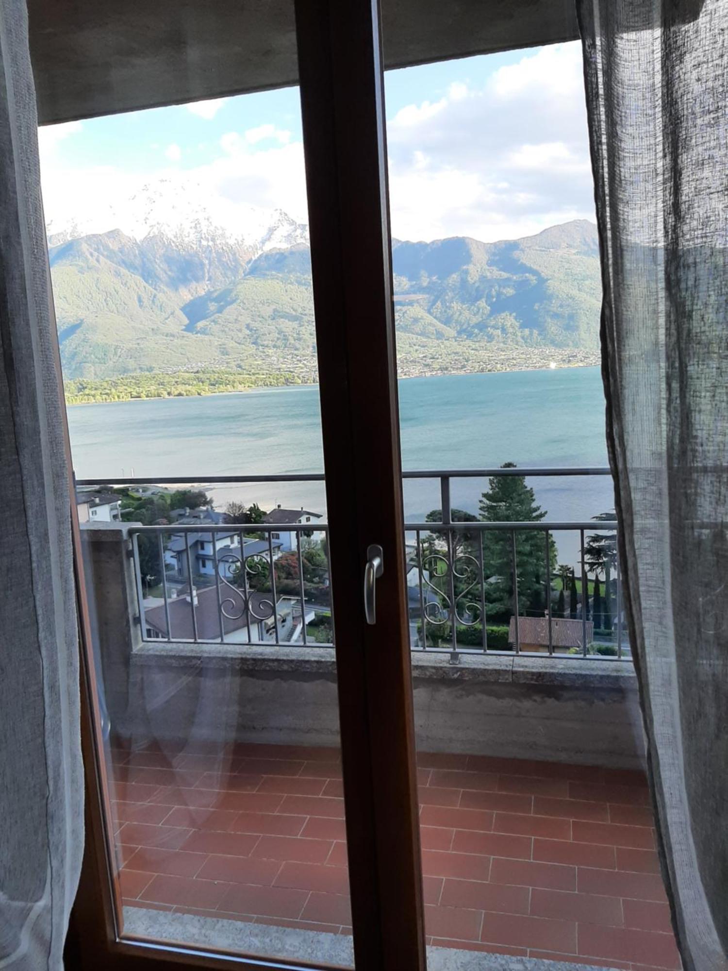 Cima Lago Gera Lario Bagian luar foto
