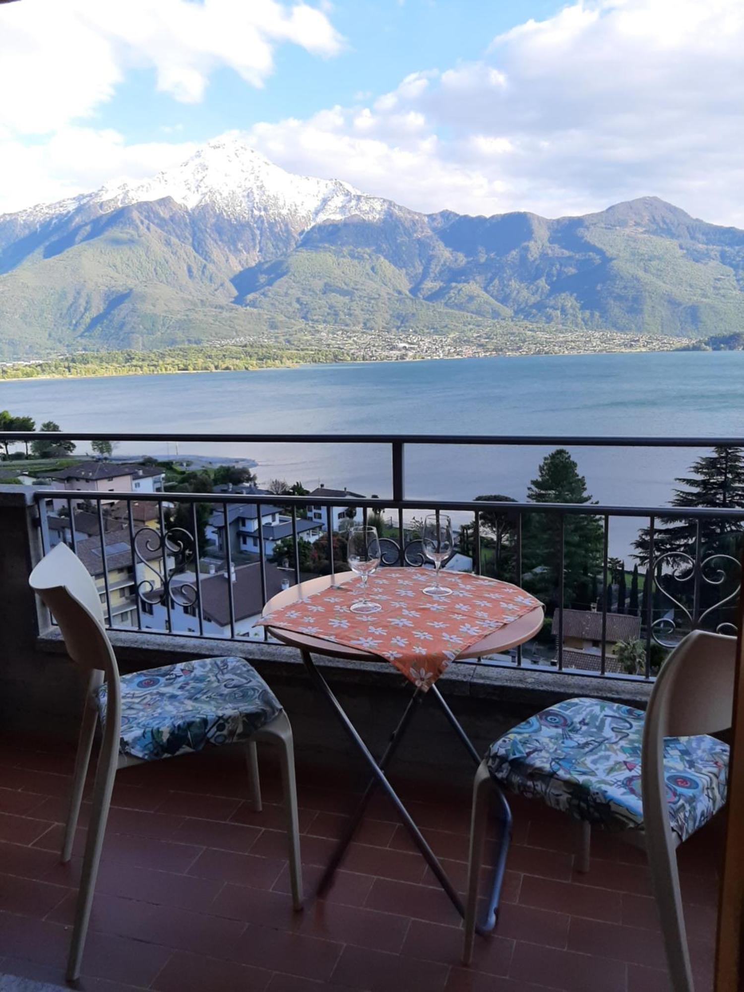 Cima Lago Gera Lario Bagian luar foto