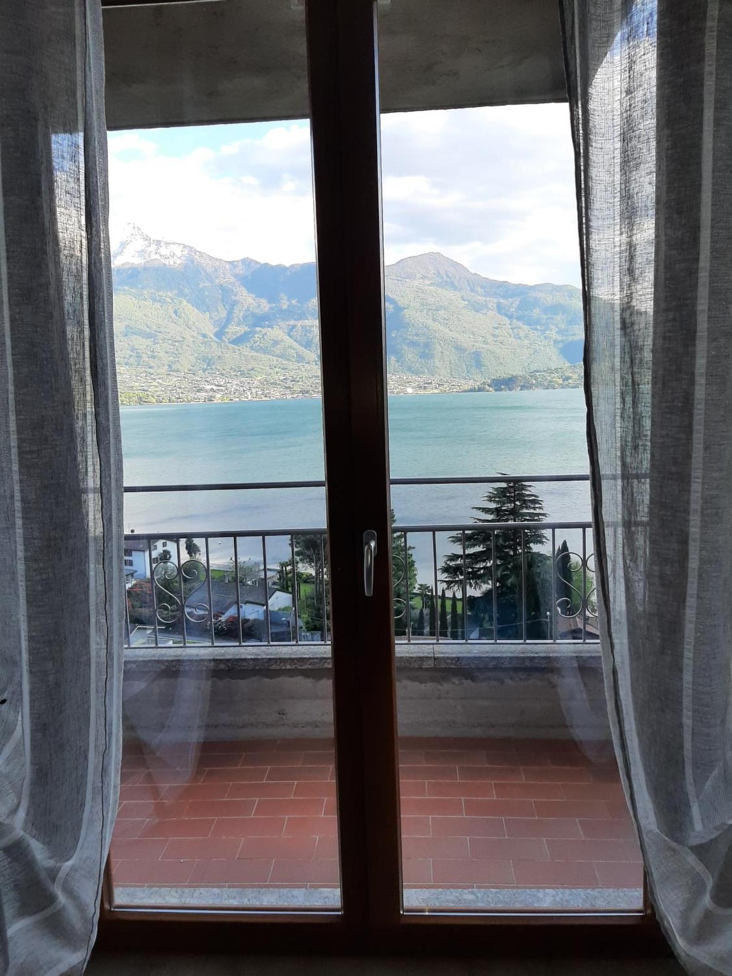 Cima Lago Gera Lario Bagian luar foto